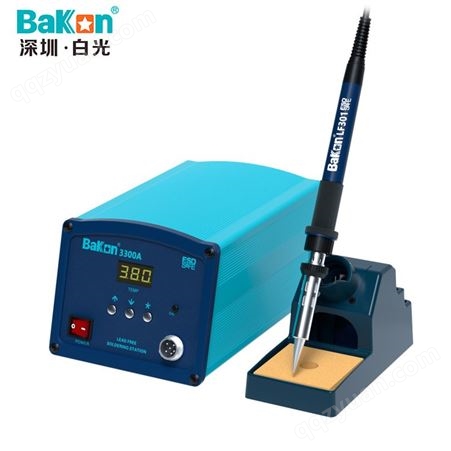 深圳白光(BAKON)BK3300A无铅可调温恒温高频电焊台数显焊台150W